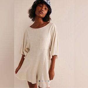 Free People Mona Romper FP Beach